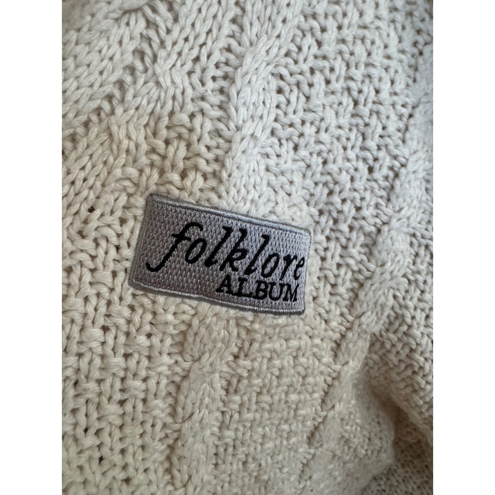 Taylor Swift Folklore Album cardigan size med/large - Picture 2 of 9